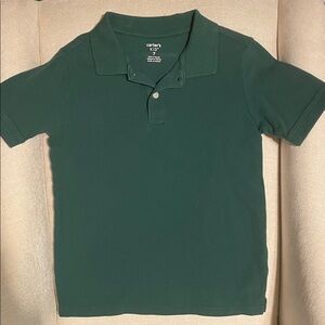 Carter's Dark Green Short Sleeve Polo